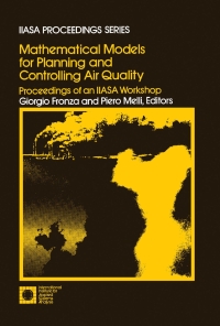 Cover image: Mathematical Models for Planning and Controlling Air Quality 9780080299501