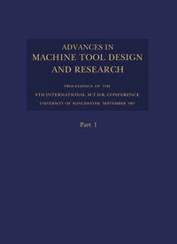 Omslagafbeelding: Advances in Machine Tool Design and Research 1967 9780080034911