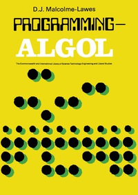 Titelbild: Programming—ALGOL 9780080063850