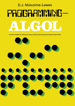 صورة الغلاف: Programming—ALGOL 9780080063850