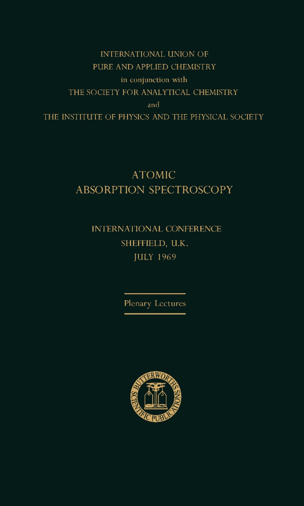 Atomic Absorption Spectroscopy International Atomic Absorption Spectroscopy Conference