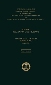 Immagine di copertina: Atomic Absorption Spectroscopy 9780408701198