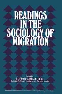 Cover image: Readings in the Sociology of Migration 9780080069159