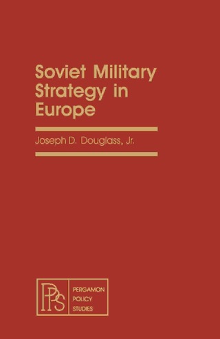 Cover image: Soviet Military Strategy in Europe 9780080237022
