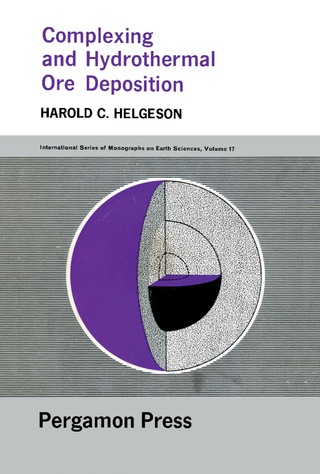 Imagen de portada: Complexing and Hydrothermal Ore Deposition 9780080100845