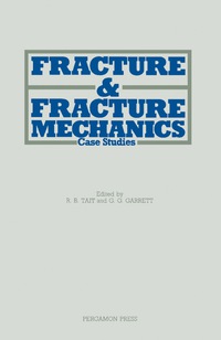 Omslagafbeelding: Fracture and Fracture Mechanics 9780080316598