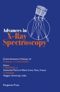 Titelbild: Advances in X-Ray Spectroscopy 9780080252667