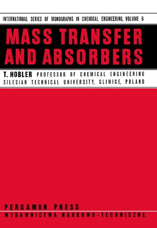 Imagen de portada: Mass Transfer and Absorbers 9780080110028