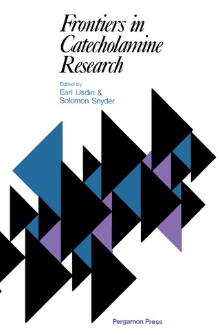 Cover image: Frontiers in Catecholamine Research 9780080179223