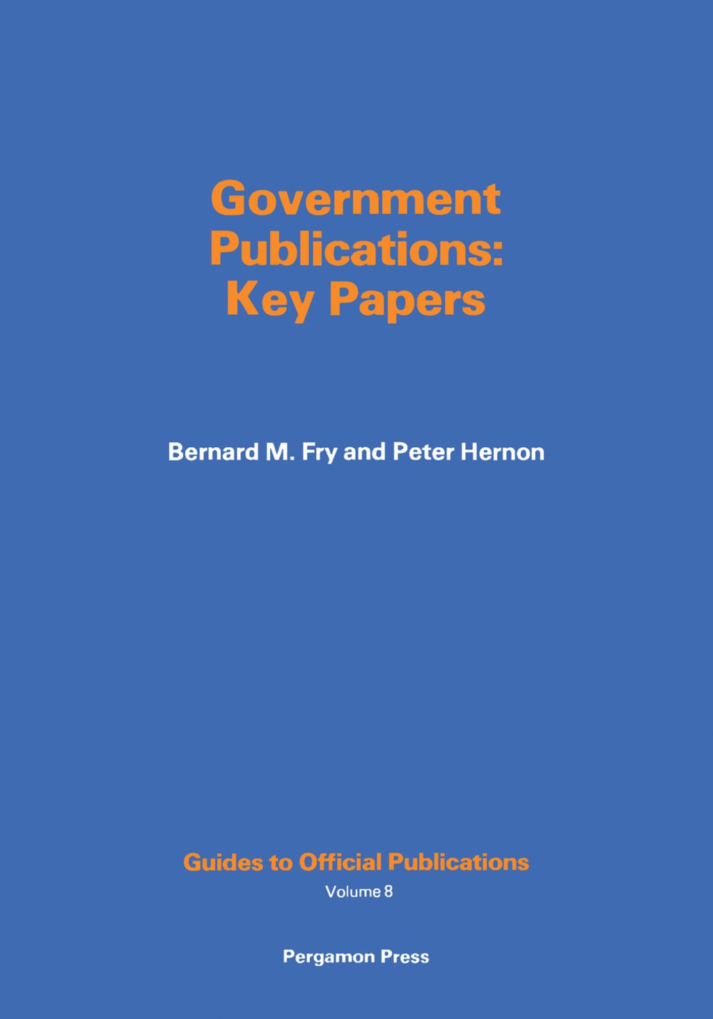Government Publications eBook
