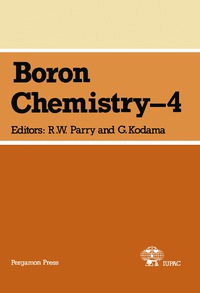 Imagen de portada: Boron Chemistry – 4 9780080252568