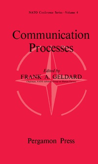 Imagen de portada: Communication Processes 9780080109701