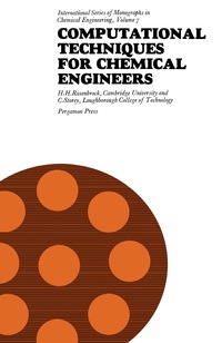 Omslagafbeelding: Computational Techniques for Chemical Engineers 9780080108896
