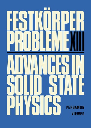 Cover image: Festkörper Probleme 9780080172934