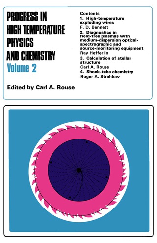 Cover image: Progress in High Temperature Physics and Chemistry 9780080035031