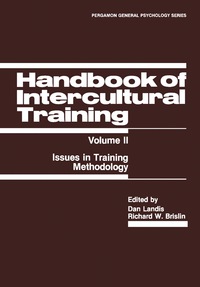 Cover image: Handbook of Intercultural Training 9780080275345