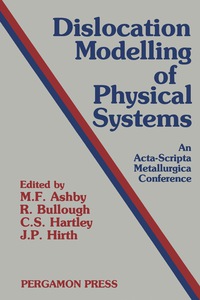 表紙画像: Dislocation Modelling of Physical Systems 9780080267241