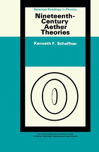 Cover image: Nineteenth-Century Aether Theories 9780080156743