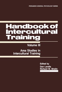 Imagen de portada: Handbook of Intercultural Training 9780080275352