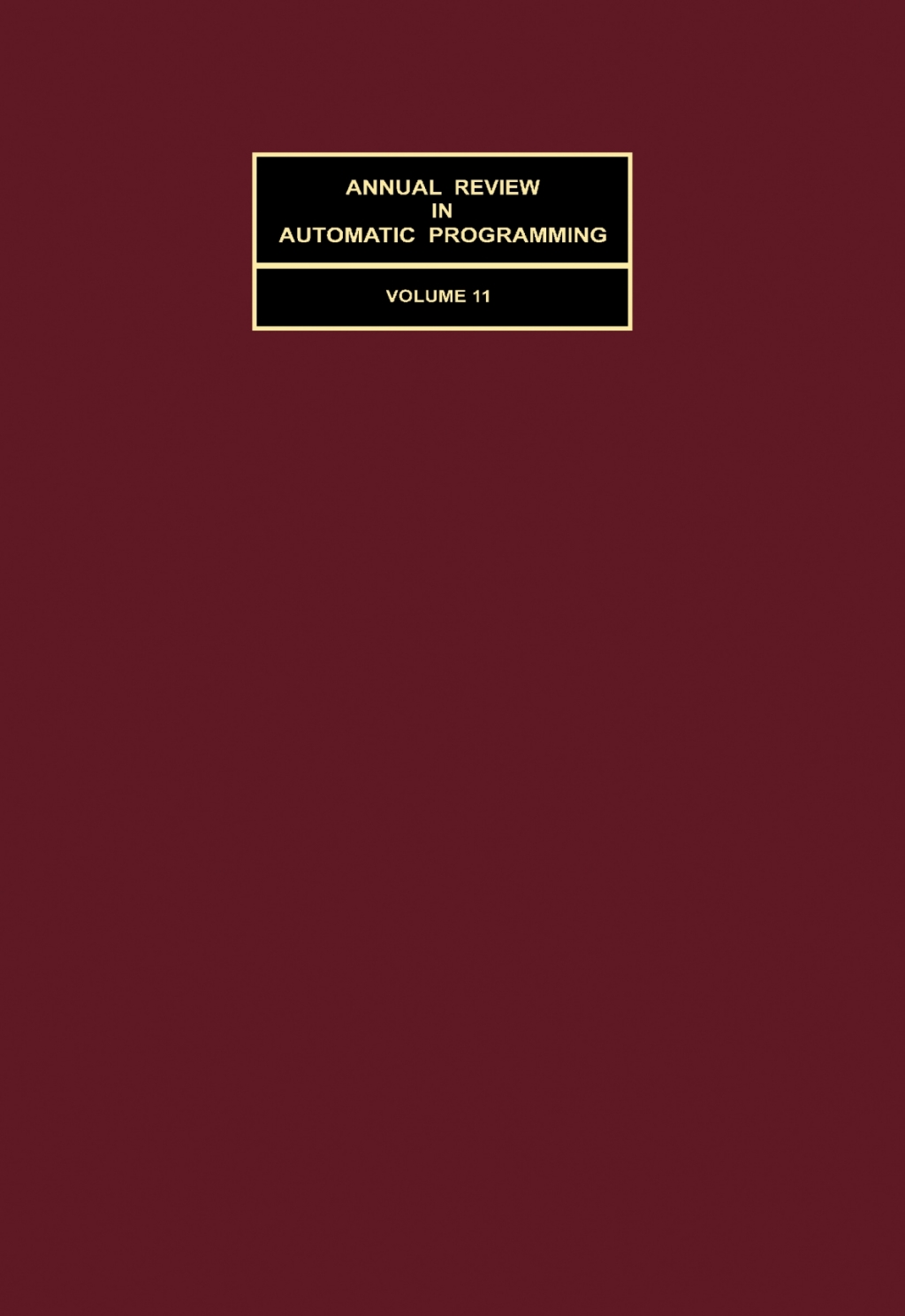 Real Time Programming 1981 (eBook)