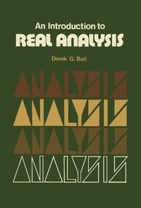 Cover image: An Introduction to Real Analysis 9780080169361