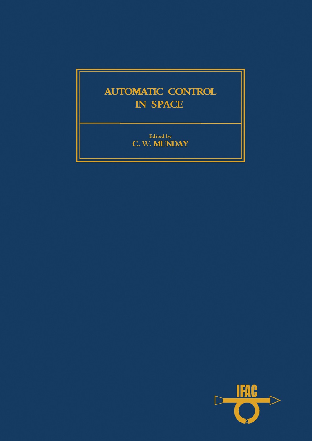Automatic Control in Space (eBook)