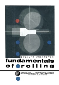 Imagen de portada: Fundamentals of Rolling 9780080122762