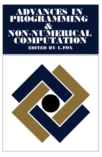 表紙画像: Advances in Programming and Non-Numerical Computation 9780080113562