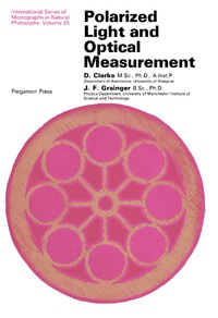 Immagine di copertina: Polarized Light and Optical Measurement 9780080163208