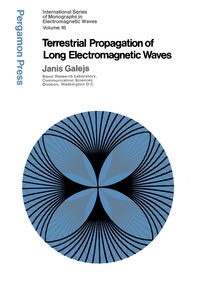 صورة الغلاف: Terrestrial Propagation of Long Electromagnetic Waves 9780080167107