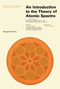 Imagen de portada: Introduction to the Theory of Atomic Spectra 9780080161662