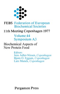 Omslagafbeelding: Biochemical Aspects of New Protein Food 9780080226255