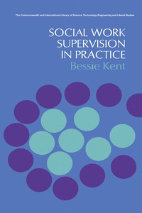 Cover image: Social Work Supervision in Practice 9780080063645