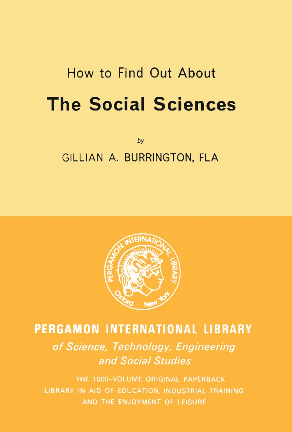 How to Find Out About the Social Sciences Library and Technical Information