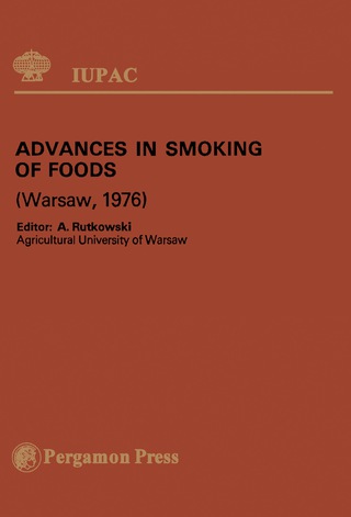 Cover image: Advances in Smoking of Foods 9780080220024