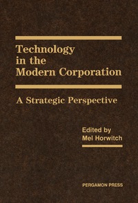 Cover image: Technology in the Modern Corporation 9780080342399