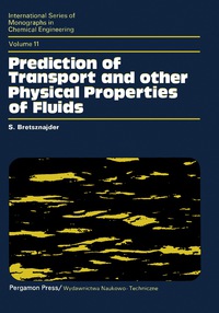 Cover image: Prediction of Transport and Other Physical Properties of Fluids 9780080134123