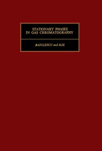 Titelbild: Stationary Phases in Gas Chromatography 9780080180755