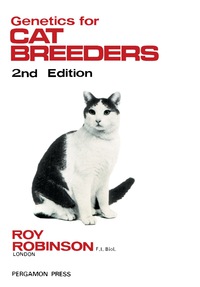 Cover image: Genetics for Cat Breeders 2nd edition 9780080212098
