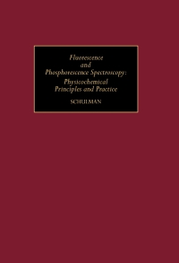 صورة الغلاف: Fluorescence and Phosphorescence Spectroscopy 9780080204994