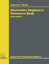 表紙画像: Electronics Engineer's Reference Book 6th edition 9780408054300