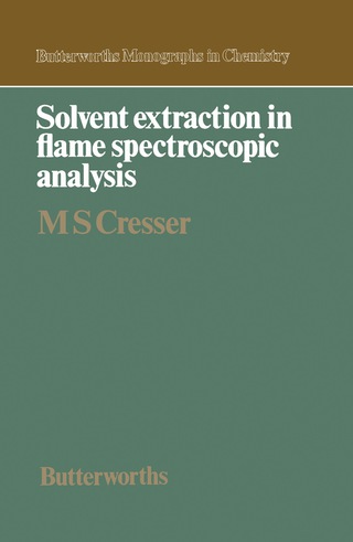 表紙画像: Solvent Extraction in Flame Spectroscopic Analysis 9780408713078