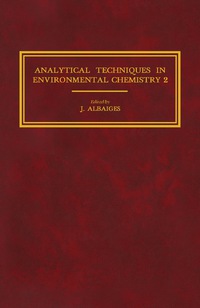 Imagen de portada: Analytical Techniques in Environmental Chemistry 2 9780080287409