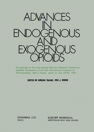 Imagen de portada: Advances in Endogenous and Exogenous Opioids 9780444804020