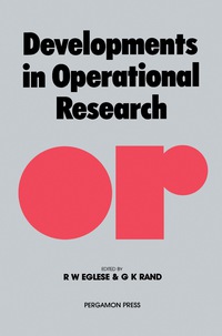 Cover image: Developments in Operational Research 9780080318295