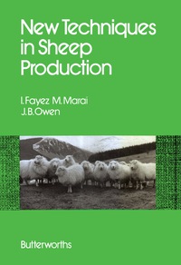 Omslagafbeelding: New Techniques in Sheep Production 9780408101349