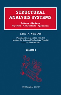 Immagine di copertina: Structural Analysis Systems 9780080325828