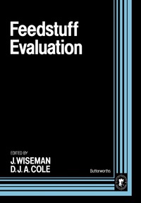 Cover image: Feedstuff Evaluation 9780408049719