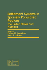 Omslagafbeelding: Settlement Systems in Sparsely Populated Regions 9780080231112