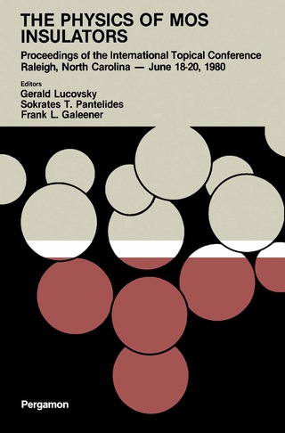 Imagen de portada: The Physics of MOS Insulators 9780080259697